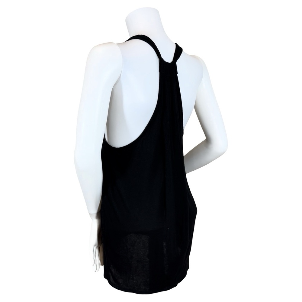 Splendid Racerback Solid Black Tank Top Super Sof… - image 5